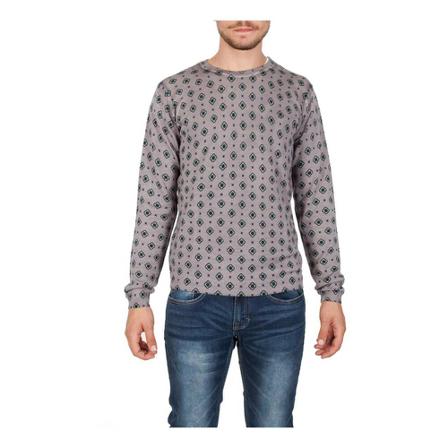 Sun68, 26162 34 GRI Maglia Grijs, Heren, Maat:L