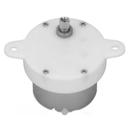 DC Motor 10RPM Højmoment Cylinderform Støjsvag Gear 12V