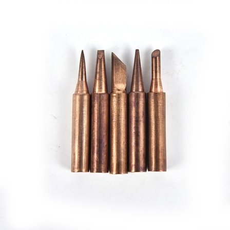 5 st ren koppar 900M-T lödkolvspets Blyfri lödspets