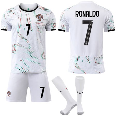 Ronaldo Portugal Fotbollströja med Strumpor för Barn & Vuxna 2025-2026