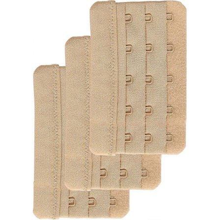 BH-forlenger for kvinner, 5 kroker, pluss størrelse, 3-pakning (FMY)