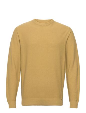 Curth Stickad Tröja M. Rund Krage Grön Minimum