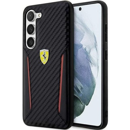 Ferrari FEHCS23MNPYK S23+ S916 sort/sort hardcase Carbon Contrast Edges