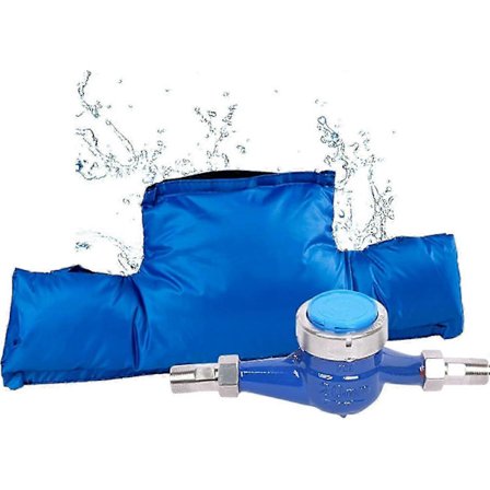 Ulkovesimittarin eristyskansi, irrotettava eristetty PVB-kansi, vedenpitävä pakkassuoja vesimittareille, 1 puoli vedenpitävä