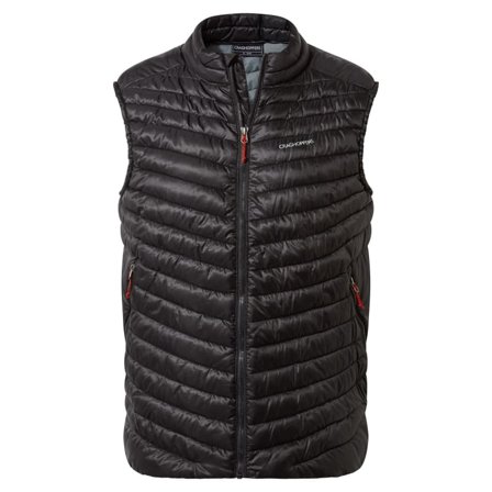Craghoppers Men ́s Expolite Vest Men lined vests Black XL