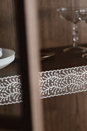 Jotex - Lace Weißgrau - LACIRA - Kaufe Geschenkpapier und -band bei Jotex