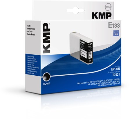 KMP E133 ink cartridge black F-FEEDS