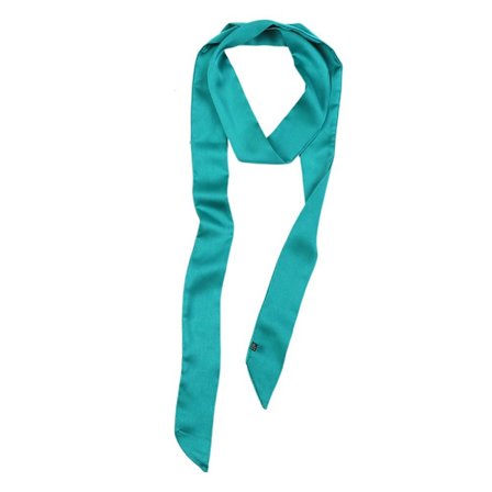 Smal Lang Skjerf Bag Ribbon LAKE BLUE