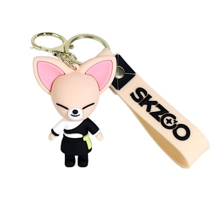 SKZOO söt docka docka nyckelring hänge - räv