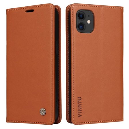 YIKATU iPhone 15 Pro Max fodral - Brun