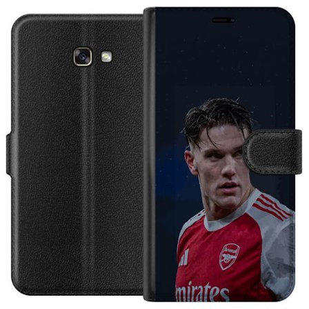 Kompatibelt Lommeboketui til Samsung Galaxy A3 (2017) Pastellregnbue med hvite stjerner og myk fargeovergang i drømmende himmeldesign