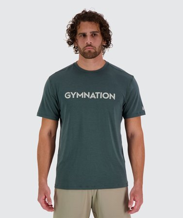 Men's Gymnation T-Shirt | Gymnation sage / M