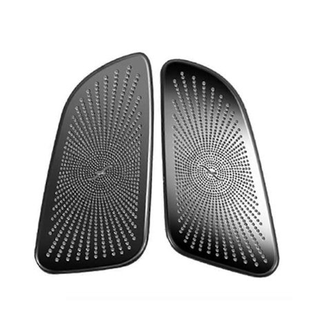 1 par bil instrumentbræt horn højttaler dæk trim til Mercedes Benz GLC C-klasse W205 C200 C260 X253 2015-2