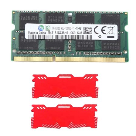 Ddr3 8gb bærbar hukommelse Ram+køle vest 1600mhz Pc3-12800 1.5v 204 pins Sodimm 2rx8 til bærbar hukommelse