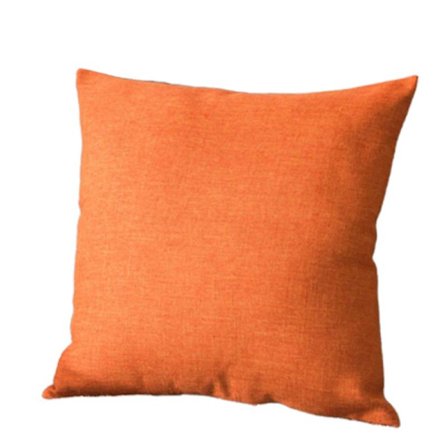 Ensfarvet Myk Lin Kasteputetrekk Putetrekk Hjem Sofa Seng Bil Dekor Jikaix