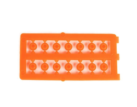 Stonfo Attractor Beads - 4 mm Fluo Orange