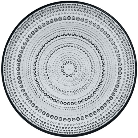 Iittala Kastehelmi middagstallerken 25 cm, grå