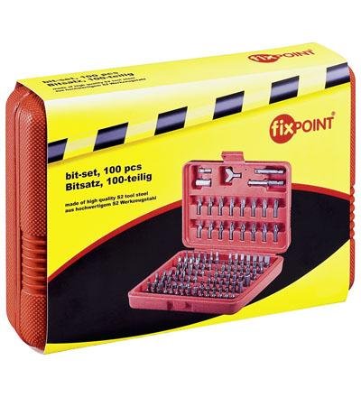 FIXPOINT Bit set, 100 pcs. - made of high quality tool steel