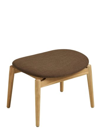 House Nordic Lova - Footrest, Oak, Natural/Brown - Brown - 43X53.5X38CM