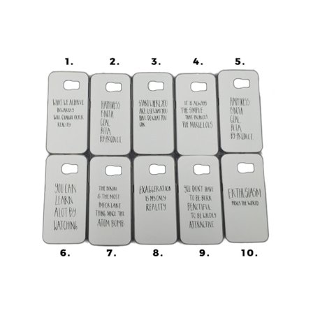 Skal med motiv Samsung S6 Edge