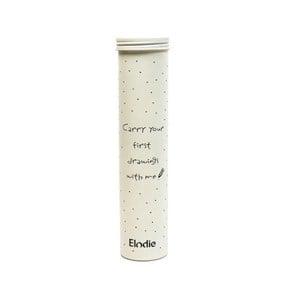 Elodie Vanilla White Drawing Tube One Size - Stationery - One size - White