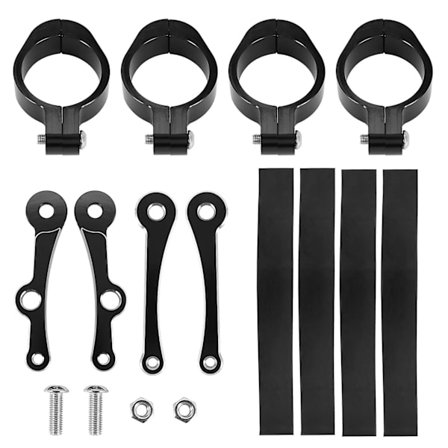 Moottoripyörän ajovalon kiinnikkeet mallit 39mm / 41mm (yleismaailmallinen) haaraputken halkaisija Yleissopiva /