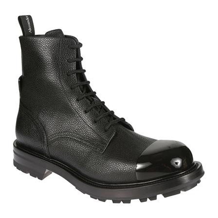Alexander McQueen Wander Lace-Up Støvler Sort, Herre, Størrelse: 44 EU