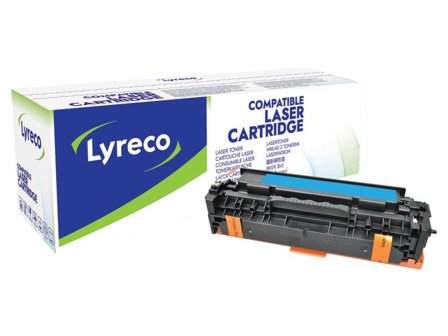 Lyreco Toner HP CE411A Cyan - Lyreco - Toner och bläck - Tonerkassetter - Toner Lyreco