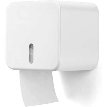 Toiletpapirholder til vægmontering, selvklæbende toiletpapir