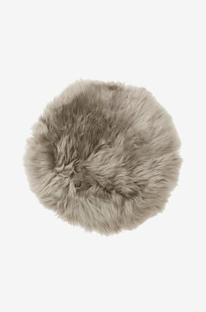 Skinnwille - Sittplätt fårskinn Gently - Beige - Sittkuddar & stolsdynor - Från Homeroom