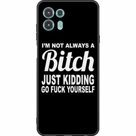 Motorola Edge 20 Lite Svart Skal I ́m Not Always A...