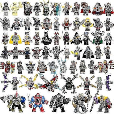 Avengers 4 Iron Man & Spider-Man Byggleksaker - Thanos & Thor Ingår