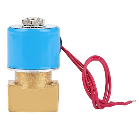 2-suuntainen G1/4" suoraan toimiva messinkinen N/C KSD-solenoidiventtiili vedelle 0-1Mpa (DC 24V)