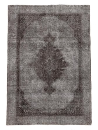 Tappeto Colored Vintage 192X279 Marrone/Nero (Lana, )