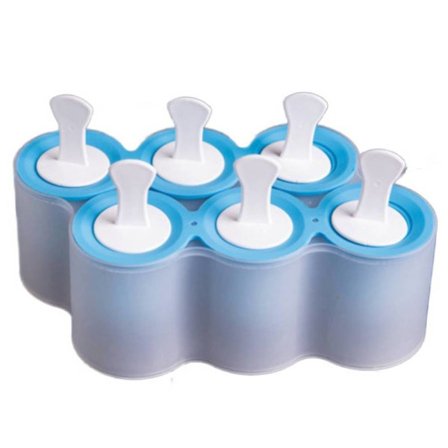 Food Grade Creative Silikon Ugly Fish DIY Popsicle Molds