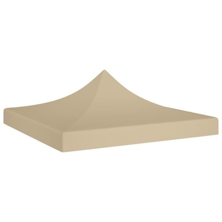 Tak till partytält 3x3 m beige 270 g/m²