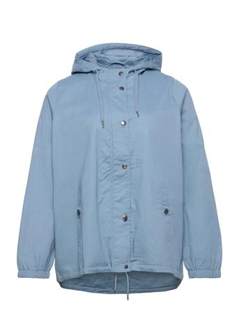 Mcamma, L/S, Jacket Outerwear Jackets Windbreakers Blå Zizzi