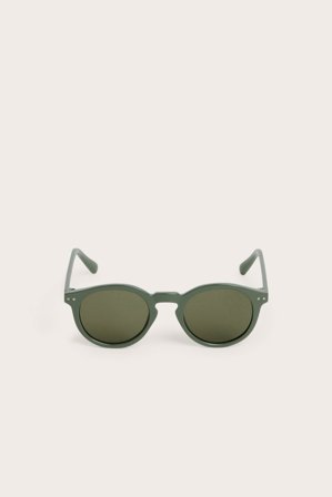 Kappahl | Runde solbriller Grønn ONE SIZE | Grønn