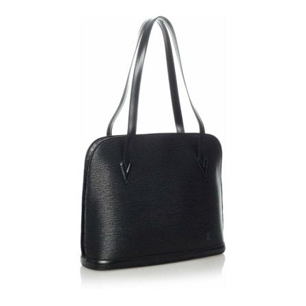 Louis Vuitton Vintage, Pre-owned Bag Zwart, Dames, Maat:ONE Size,leer