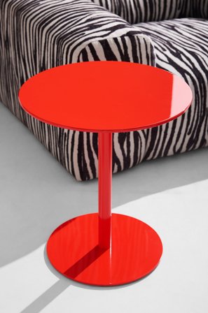 Pastill - Sivupöytä Margot, pyöreä, halkaisija 45 cm - Punainen - Pikkupöydät - - Homeroom