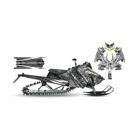 Tarrasarja SweTown Elys-850-Pro-Valkoinen - Polaris Axys 600 RMK 144 2019-2019