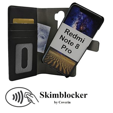 Skimblocker Magnet Wallet Xiaomi Redmi Note 8 Pro