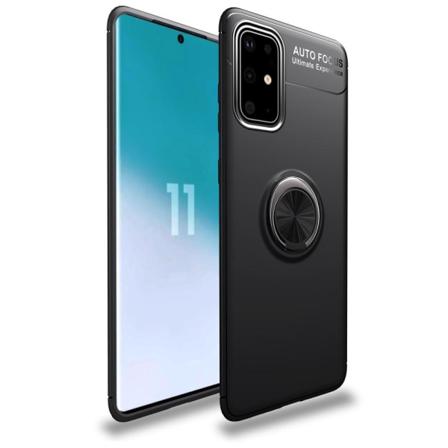 Samsung Galaxy S20 Plus - Ring Skal - Svart Black Svart