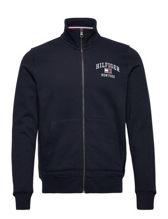 Modern Varisty Zip Through Bombertakki Takki Musta Tommy Hilfiger