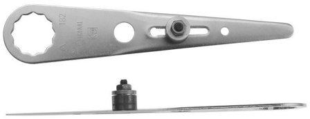 Fein 63903182015 Vinduskniv 42–60 mm, stillbart dybdeanslag, 2-pakning, Maskintilbehør & forbruk