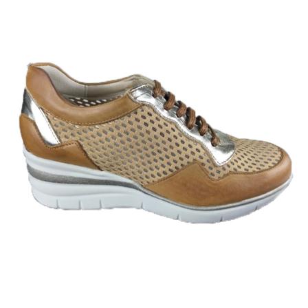 Pitillos Sneakers , Bruin , Dames , Maat: 38 EU