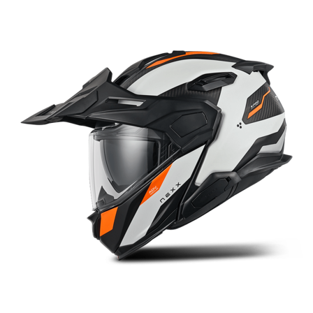 Casque Modulable Nexx X.Lifecountry Terra MT Blanc/Orange M