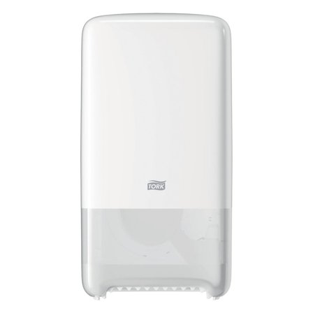 TORK Dispenser T6 Twin Toa vit - Lyreco - Städ och hygien - Toalettpapper och torkpapper - Hållare - Toalettpapper rulle