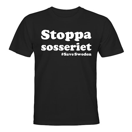 Stoppa Sosseriet - T-SHIRT - HERR
