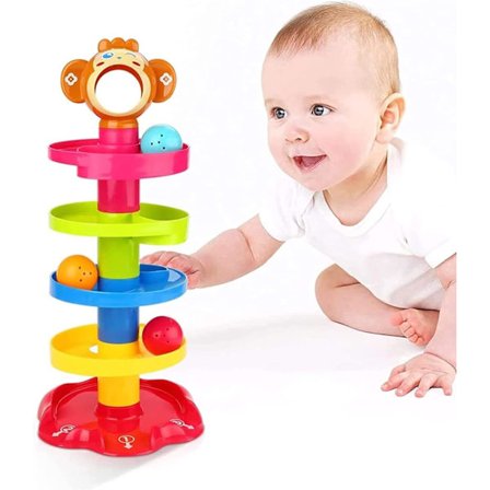 Baby Leke 9-18 Måneder, Ball Drop og Rulle Rampe Leke for 1 År Gamle Gutter Jenter